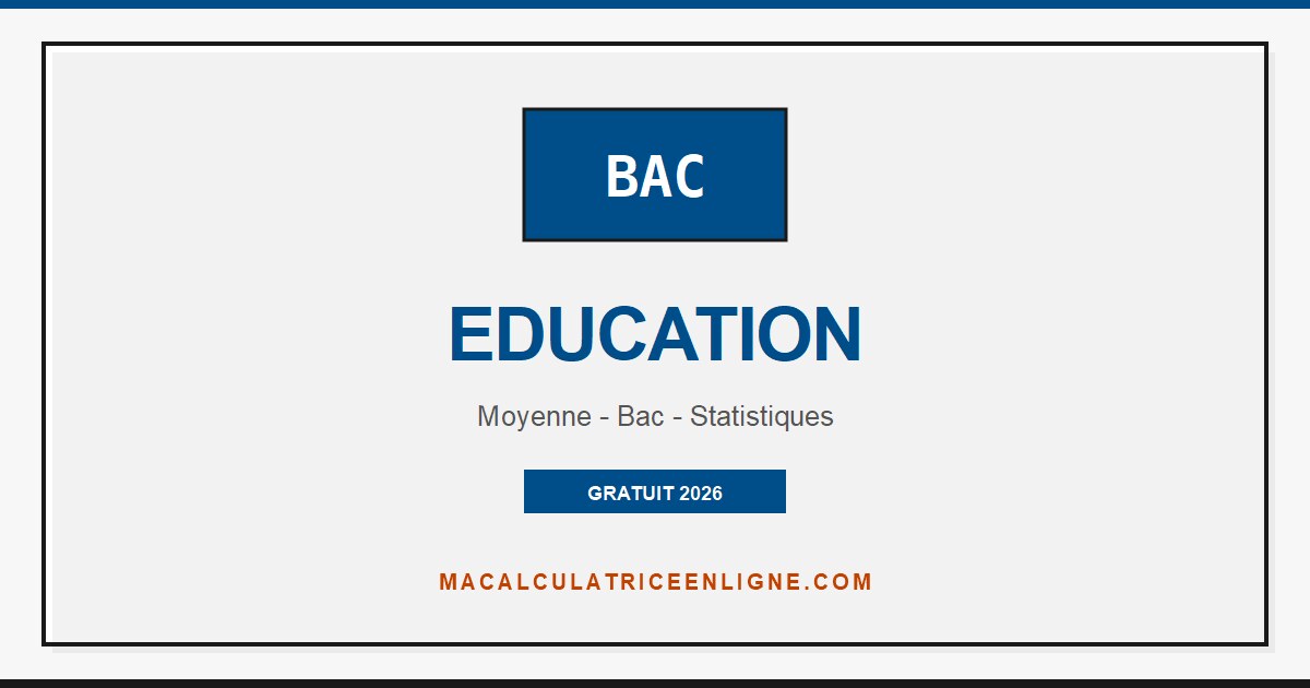 Calcul Option Bac — Impact sur la Note Finale 2026