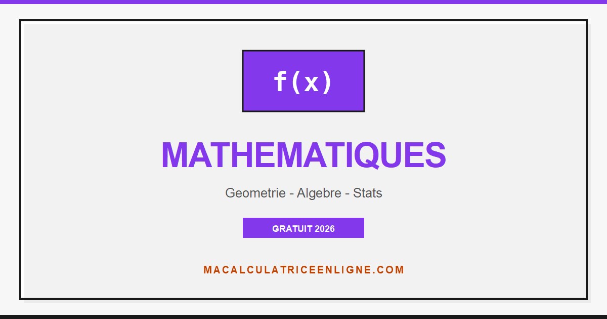 Calculer l'Aire d'un Rectangle — Formule A = L × l,
